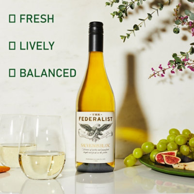 Federalist Sauvignon Blanc Wine - 750 Ml - Image 2