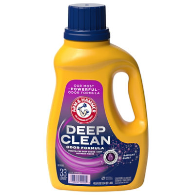 Arm And Hammer Liquid Detergent Deep Clean Odor Formula Radiant Burst - 49.5 Fl. Oz. - Image 3