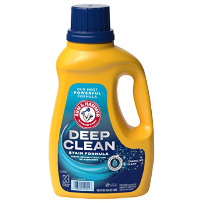 Arm And Hammer Liquid Detergent Deep Clean Stain Formula Sparkling Clean - 49.5 Fl. Oz. - Image 3