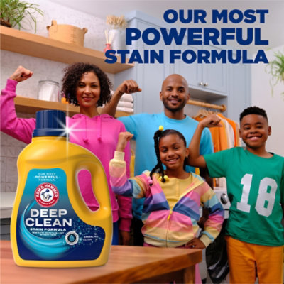 Arm And Hammer Liquid Detergent Deep Clean Stain Formula Sparkling Clean - 49.5 Fl. Oz. - Image 2