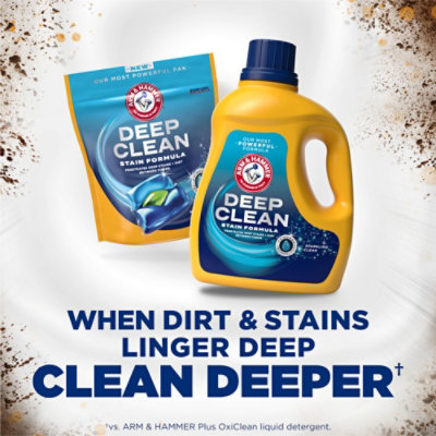 Arm And Hammer Liquid Detergent Deep Clean Stain Formula Sparkling Clean - 49.5 Fl. Oz. - Image 3