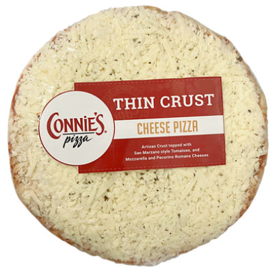 Connies Pizza Thin Crust Pizza Cheese 10 Inch - 15.75 Oz - Image 1