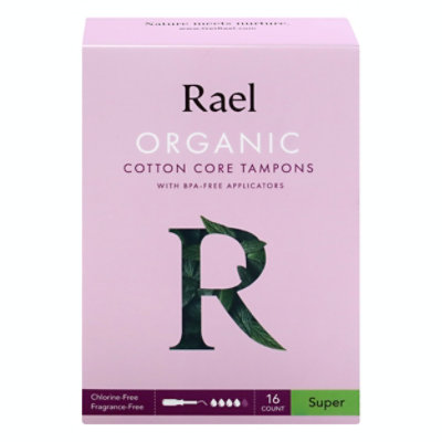 Rael Tampons Cotton Super 16 Count - Image 2