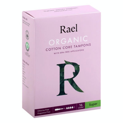 Rael Tampons Cotton Super 16 Count - Image 1