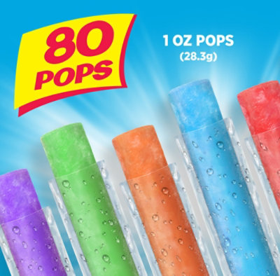 Pop Ice Assorted Flavor Freezer Bars - 80-1 Oz - Image 3