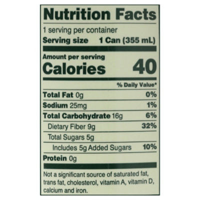 OLIPOP Watermelon Lime Prebiotic Soda Can - 12 Fl. Oz. - Image 4