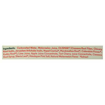 OLIPOP Watermelon Lime Prebiotic Soda Can - 12 Fl. Oz. - Image 5