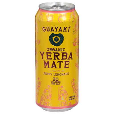 Guayaki Yerba Mate Berry Lemonade - 15.5 Fl. Oz. - Image 3