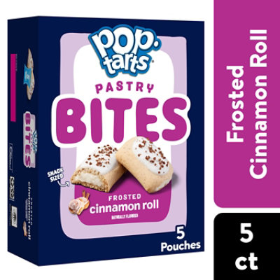 Pop-Tarts Bites Baked Pastry Bites Frosted Cinnamon Roll - Image 1