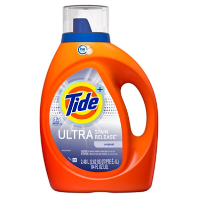 Tide He Plus Ultra Stain Release Liquid Detergent Original - 84 Fl. Oz. - Image 8