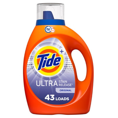 Tide He Plus Ultra Stain Release Liquid Detergent Original - 84 Fl. Oz. - Image 2