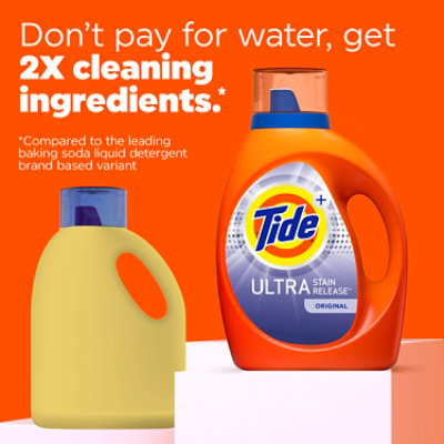 Tide He Plus Ultra Stain Release Liquid Detergent Original - 84 Fl. Oz. - Image 3