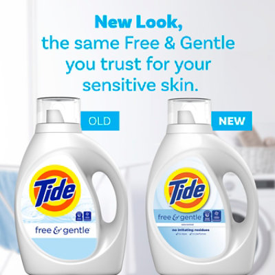 Tide He Liquid Detergent Free And Gentle - 132 Fl. Oz. - Image 7