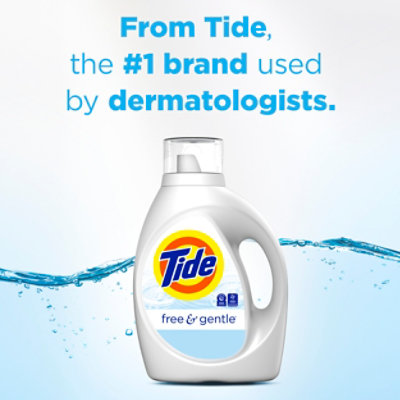 Tide Liquid Detergent Free And Gentle - 84 Fl. Oz. - Image 2