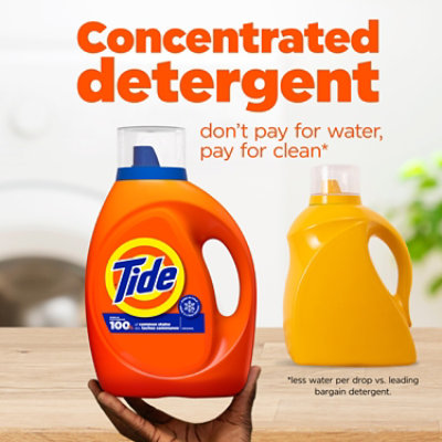 Tide He Liquid Detergent Original - 34 Fl. Oz. - Image 4