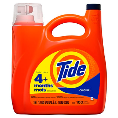 Tide He Liquid Detergent Original - 132 Fl. Oz. - Image 1