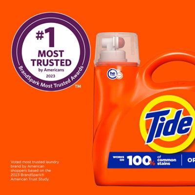 Tide He Liquid Detergent Original - 132 Fl. Oz. - Image 6