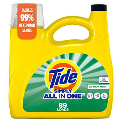 Tide Simply All In One Liquid Detergent Daybreak Fresh - 117 Fl. Oz. - Image 1