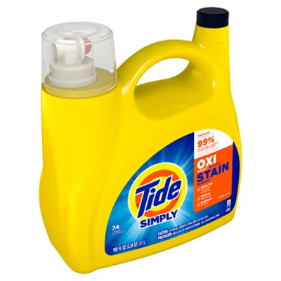 Tide Smply Liquid Detergent With Oxi Boost Ultra Stain Release Refreshng Breeze -105 Fl. Oz. - Image 7