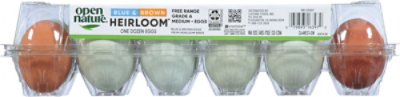 Open Nature Eggs Heirloom Free Range Grade A - 12 Ct - Image 5