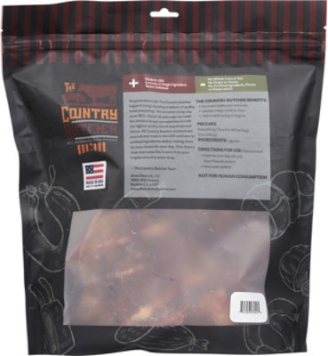 The Country Butcher Dog Chew Pig Ear Jumbo 10pc - 1 Each - Image 4