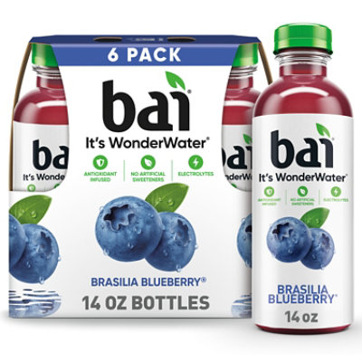 Bai Brasilia Blueberry - 6-14 Fl. Oz. - Image 1