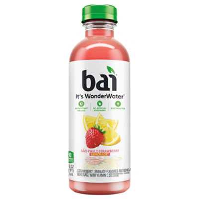 Bai Sao Paulo Strawberry Lemonade - 18 Fl. Oz. - albertsons