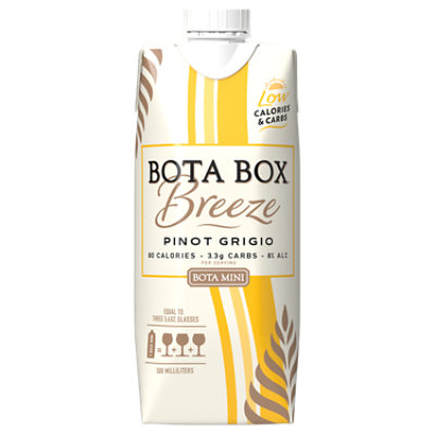 Bota Breeze Mini Pinot Grigio Wine - 500 Ml - Image 2