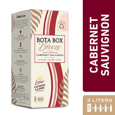 Bota Breeze Cabernet Wine - 3 Liter - Image 1
