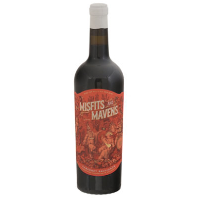 Misfits And Mavens Cabernet Sauvignon Wine - 750 Ml - Image 3