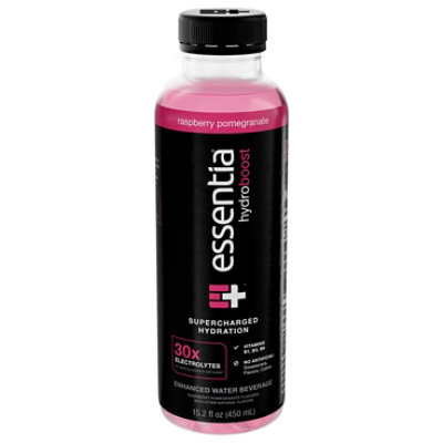 Essentia Hydroboost Raspberry Pomegranate - 15.2 Fl. Oz. - Image 3