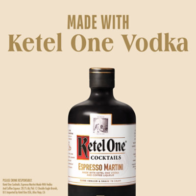Ketel One Espresso Martini Cocktail - 750 Ml - Image 4