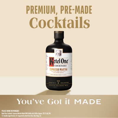 Ketel One Espresso Martini Cocktail - 750 Ml - Image 3