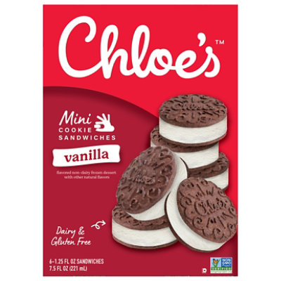 Chloes Cookie Sandwiches Vanilla Mini - 7.5 Fl. Oz. - Image 1