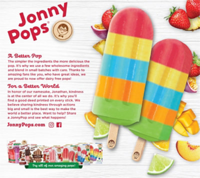 Jonnypops Popsicle Tropical Paradise Punch Organic - 14.8 Oz - Image 6