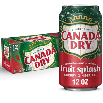 Canada Dry Fruit Splash - 12-12 Fl. Oz. - Image 1