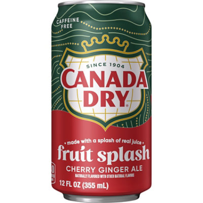 Canada Dry Fruit Splash - 12-12 Fl. Oz. - Image 4