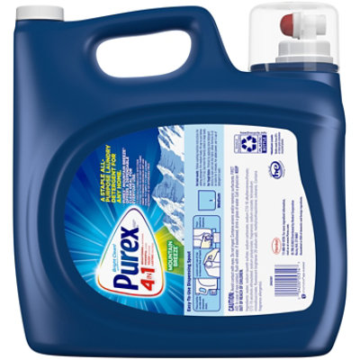 Purex Liquid Detergent 4 in 1 Mountain Breeze - 250 Fl. Oz. - Image 4