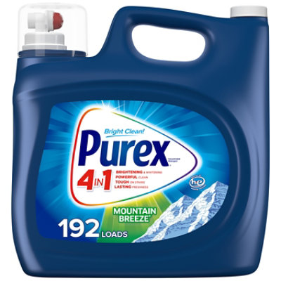 Purex Liquid Detergent 4 in 1 Mountain Breeze - 250 Fl. Oz. - Image 1