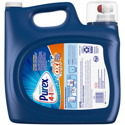 Purex Liquid Detergent 4 in 1 Advanced Oxi Plus Cold Water Power - 218 Fl. Oz. - Image 4