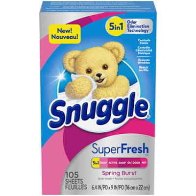 Snuggle Sheets 3 In 1 Super Fresh Spring - 105 Count - Image 2