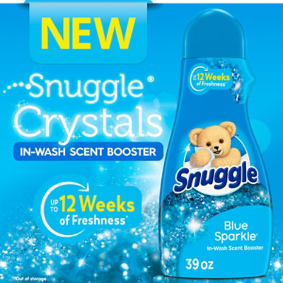 Snuggle Crystals In wash Scent Booster Blue Sparkle - 39 Oz. - Image 3