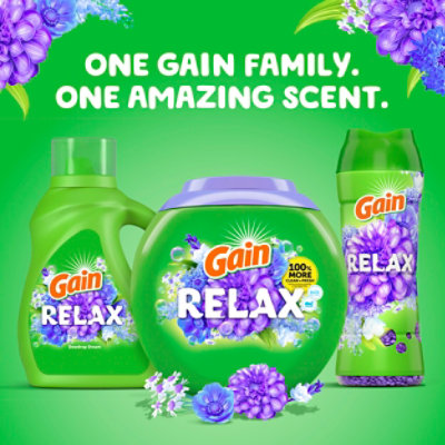 Gain Relax Liquid Laundry Detergent Dewdrop Dreams - 154 Fl. Oz. - Image 3