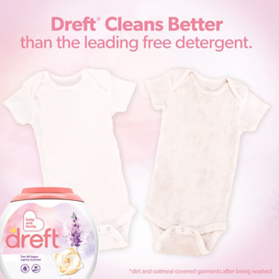 Dreft Laundry Detergent Pacs For All Ages Lightly Scented - 25 Count - Image 6