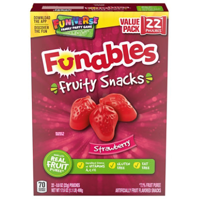 Funables Strawberry Fruity Snacks - 17.6 Oz - 22-.8 Oz - Image 3