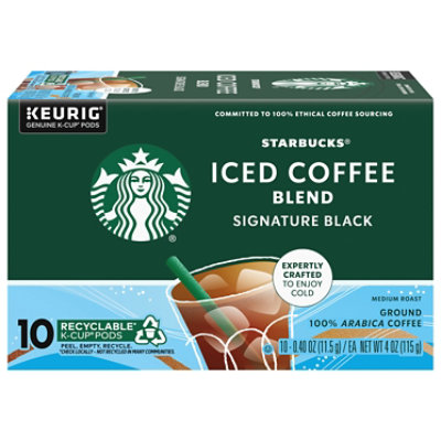 Starbucks Iced Coffee Black 10 Count - Each - Image 2