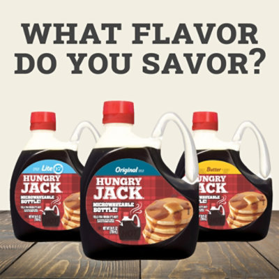 Hungry Jack Butter Flavored Pancake Syrup - 24 Fl. Oz. - Image 4