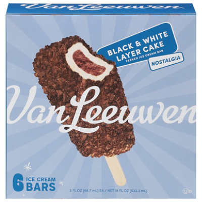 Vanleeuwen Bar Black And White Layer Cake 6 Pack - 18 O - Image 2