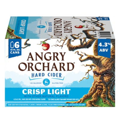 Angry Orchard Crisp Light In Cans - 6-12 Fl. Oz. - Image 2