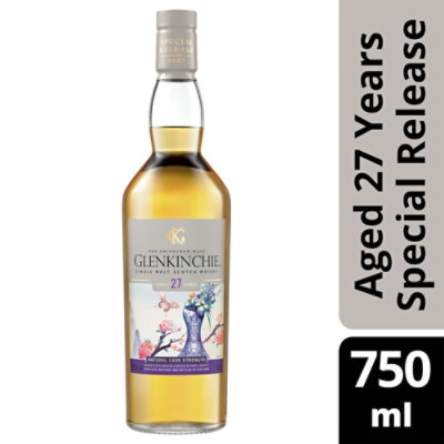 Glenkinchie The Floral Treasure 27 Year Old Single Malt Scotch Whisky- 750 ML - Image 1